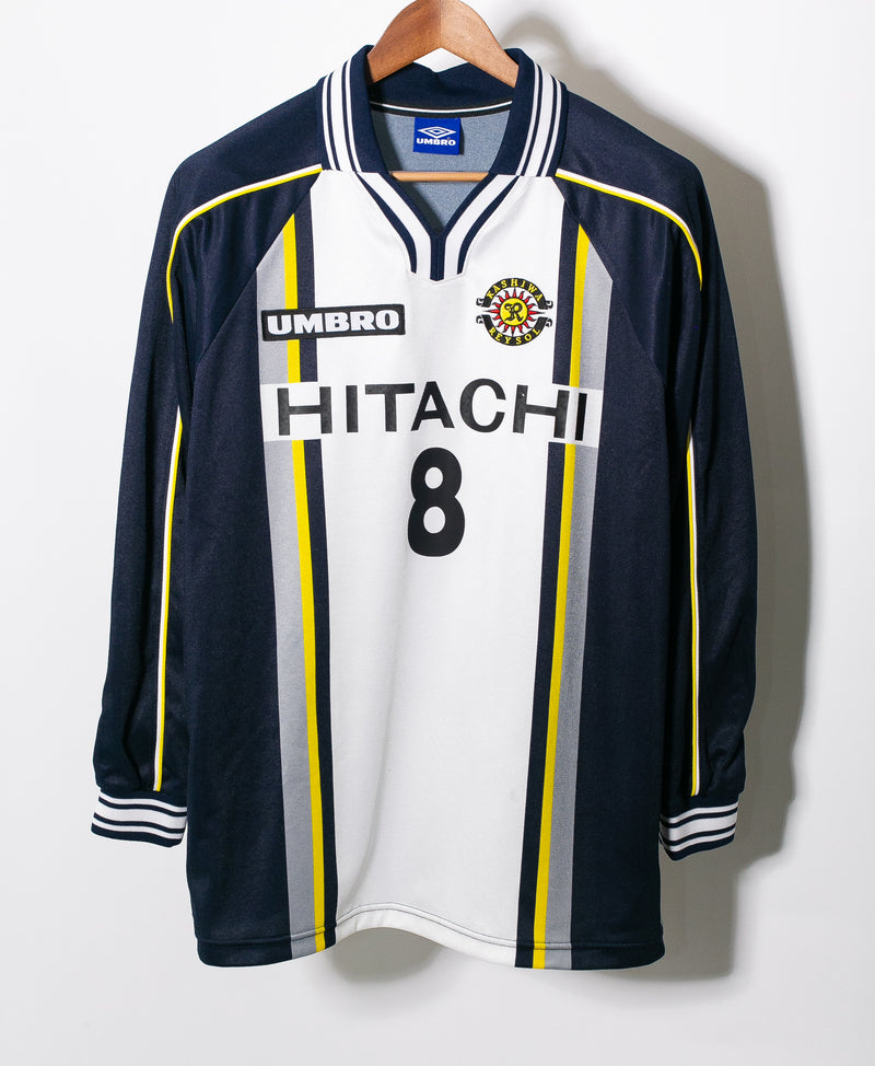 Kashiwa Reysol 1999 Stoichkov Long Sleeve Away Kit (L)