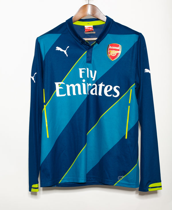 Arsenal 2014-15 Alexis Long Sleeve Third Kit (M)