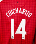 Manchester United 2012-13 Chicharito Long Sleeve Home Kit (XL)