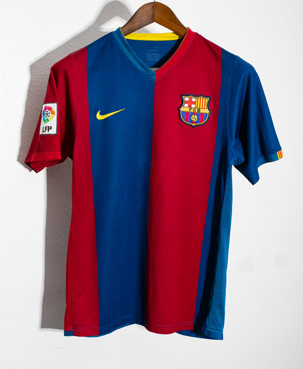 Barcelona 2006-07 Messi Home Kit (M)