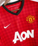 Manchester United 2012-13 Chicharito Long Sleeve Home Kit (XL)
