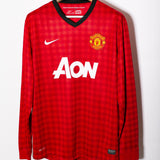 Manchester United 2012-13 Chicharito Long Sleeve Home Kit (XL)