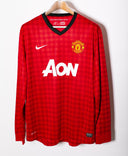 Manchester United 2012-13 Chicharito Long Sleeve Home Kit (XL)
