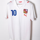 Czech Republic 2008 Rosicky Away Kit (L)