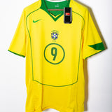 Brazil 2004 Ronaldo Home Kit NWT (XL)