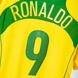 Brazil 2004 Ronaldo Home Kit NWT (XL)