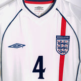 England 2002 Gerrard Home Kit (M)