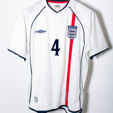 England 2002 Gerrard Home Kit (M)