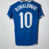 Brazil 2006 Ronaldinho Away Kit (S)
