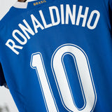 Brazil 2006 Ronaldinho Away Kit (S)