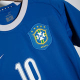 Brazil 2006 Ronaldinho Away Kit (S)