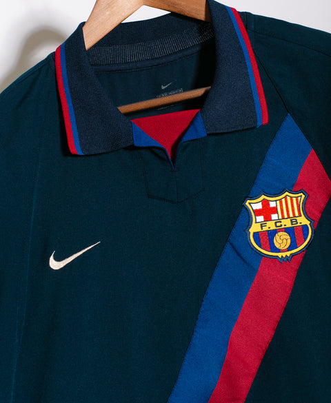 Barcelona 2003-04 Ronaldinho Third Kit (XL)