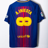 Barcelona 2017-18 Iniesta Special Kit (L)