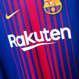 Barcelona 2017-18 Iniesta Special Kit (L)