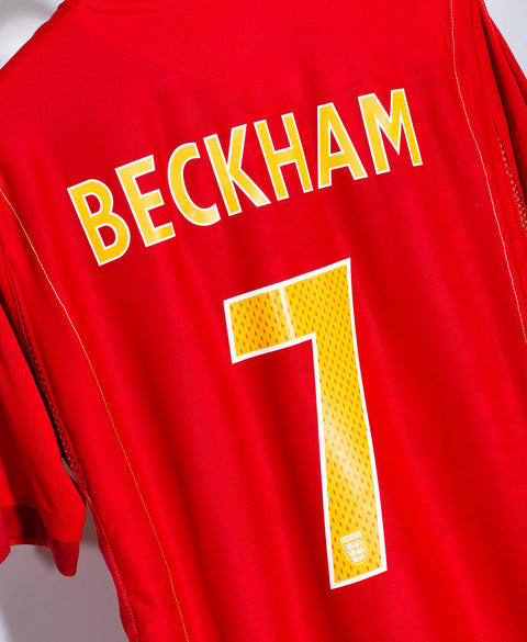 England 2006 Beckham Away Kit (L)