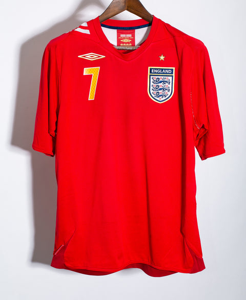 England 2006 Beckham Away Kit (L)