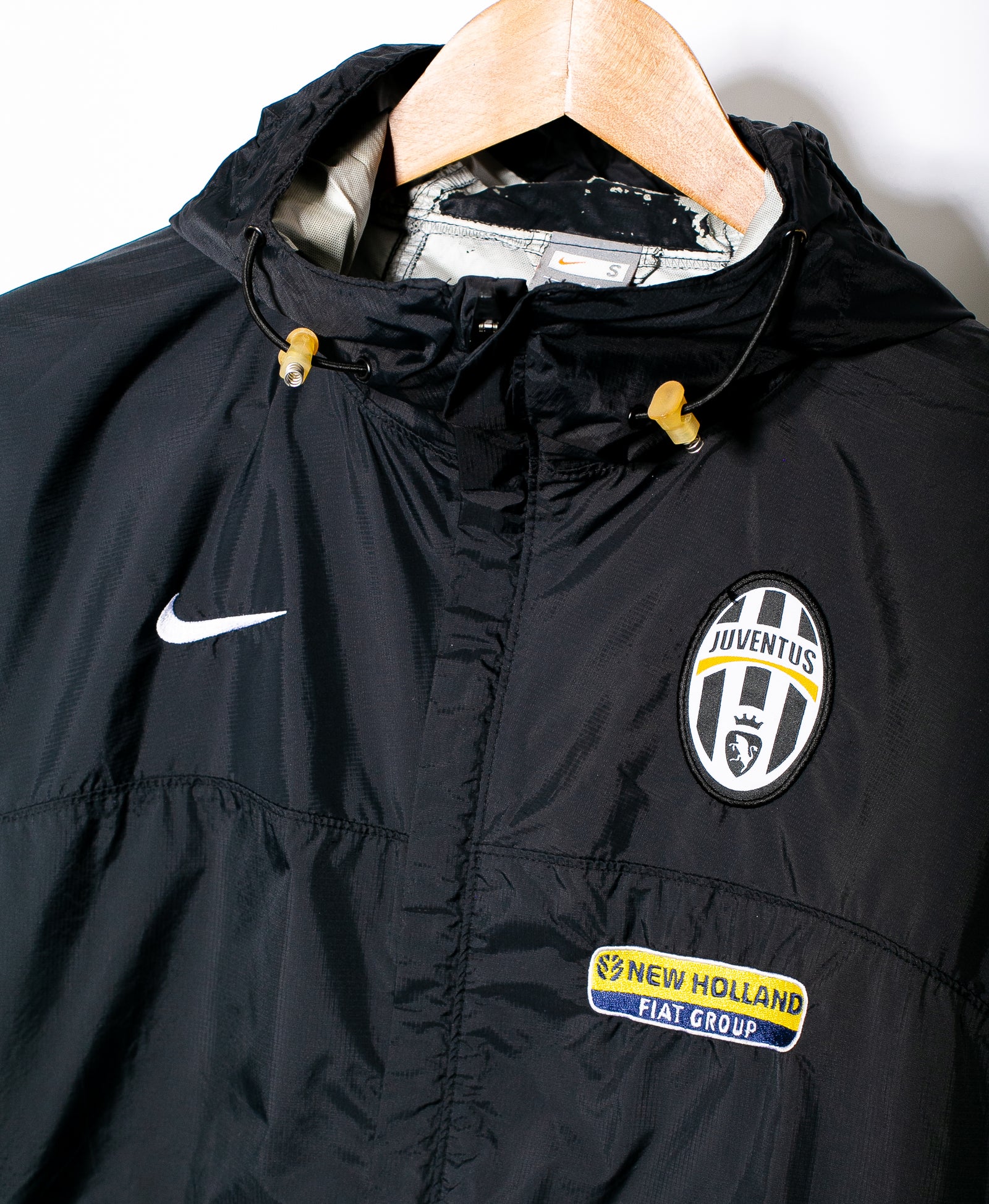 Nike Juventus FC 08/09 Windbreaker Rain shops Soccer Jacket Mens Large