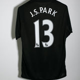 Manchester United 2009-10 J.S. Park Away Kit (L)