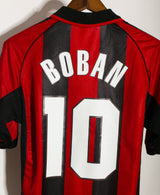 AC Milan 1998-99 Boban Home Kit (S)