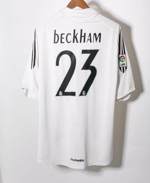 Real Madrid 2005-06 Beckham Home Kit (2XL)