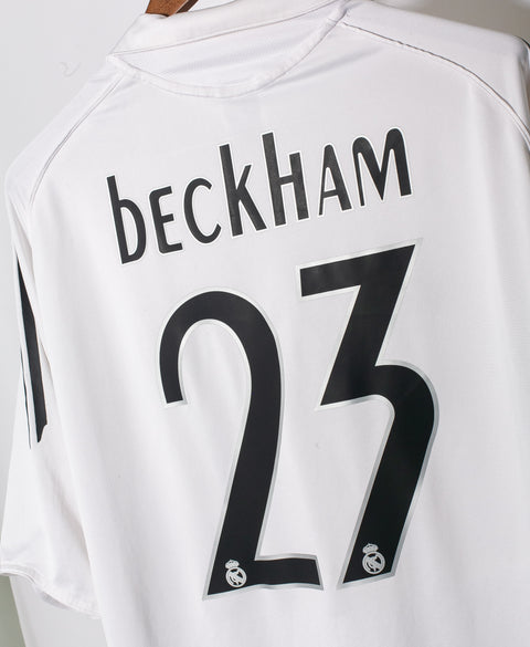 Real Madrid 2005-06 Beckham Home Kit (2XL)