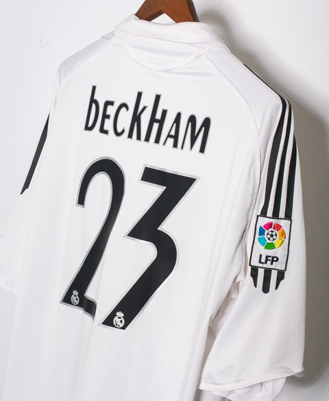 Real Madrid 2005-06 Beckham Home Kit (2XL)