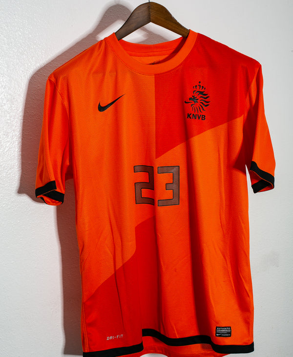Netherlands 2012 Van Der Vaart Home Kit (L)