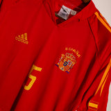 Spain 2004 Puyol Home Kit (M)