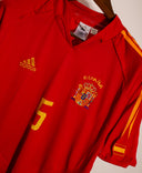 Spain 2004 Puyol Home Kit (M)