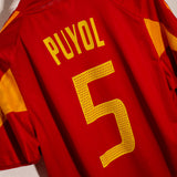 Spain 2004 Puyol Home Kit (M)