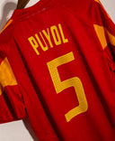 Spain 2004 Puyol Home Kit (M)
