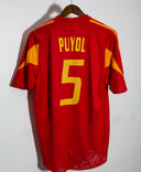 Spain 2004 Puyol Home Kit (M)