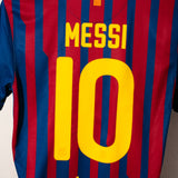 Barcelona 2011-12 Messi Home Kit (S)
