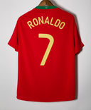 Portugal 2008 Ronaldo Home Kit (L)