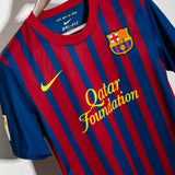 Barcelona 2011-12 Messi Home Kit (S)