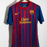Barcelona 2011-12 Messi Home Kit (S)