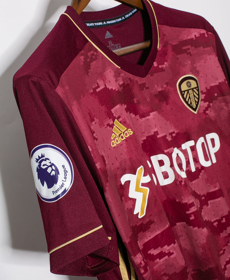 Soccer Jersey Leeds United Burgundy Kit LEEDS UNITED 2020 2021