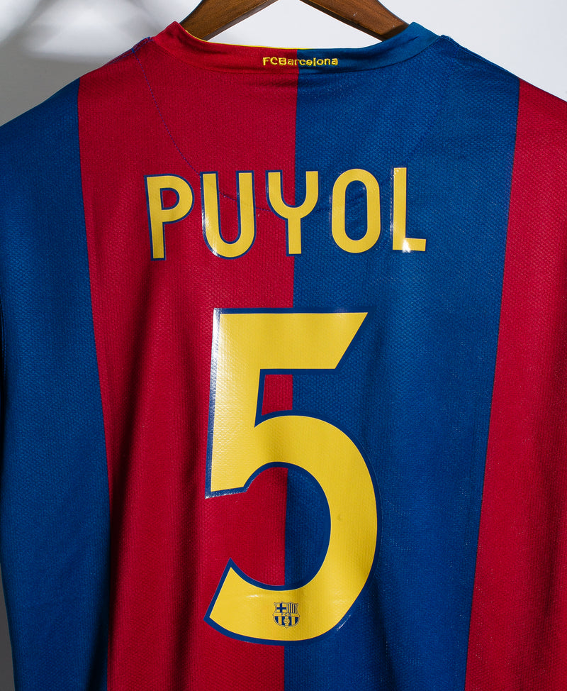 Barcelona 2006-07 Puyol Home Kit (L)