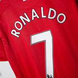 Manchester United 2007-09 Ronaldo Home Kit (XL)