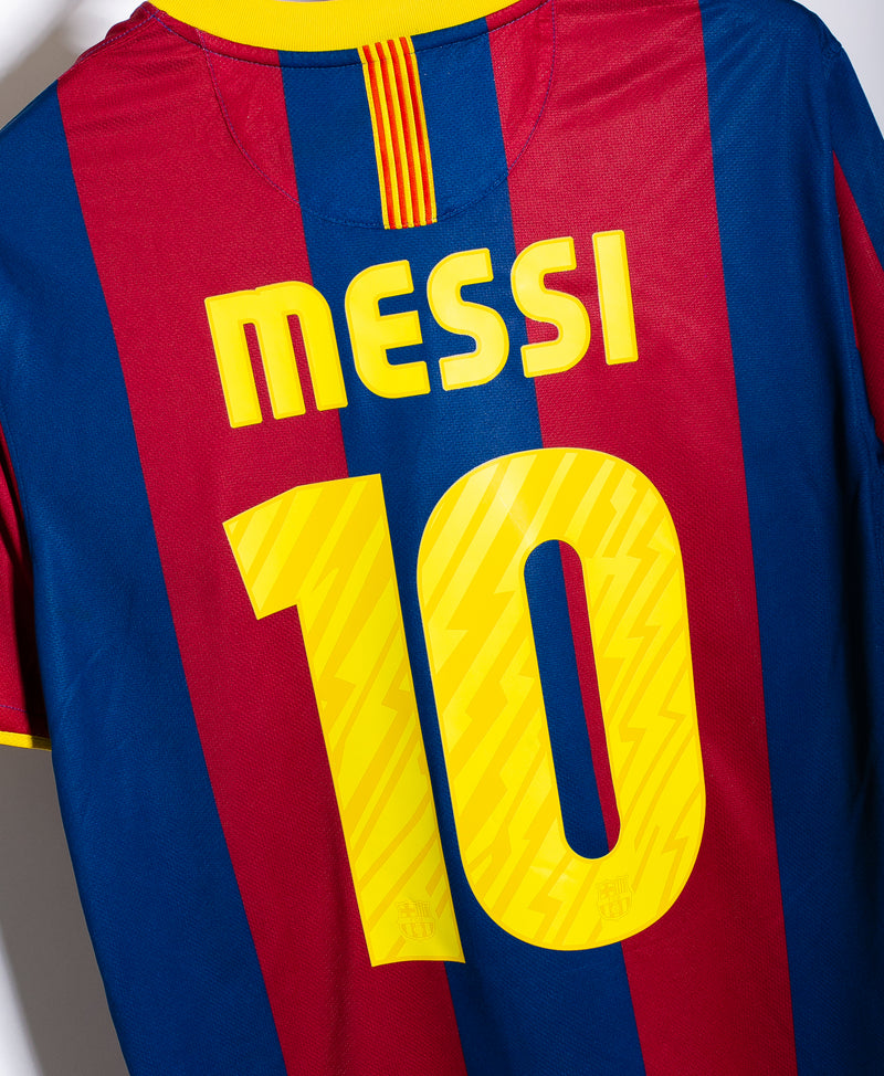 Barcelona 2010-11 Messi Home Kit (M)
