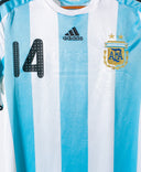 Argentina 2008 Mascherano Home Kit (M)