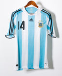 Argentina 2008 Mascherano Home Kit (M)