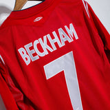 England 2004 Beckham Away Kit (L)