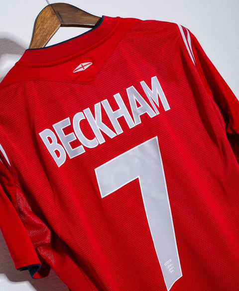 England 2004 Beckham Away Kit (L)