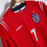 England 2004 Beckham Away Kit (L)
