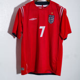 England 2004 Beckham Away Kit (L)