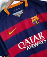 Barcelona 2015-16 Messi Home Kit (M)
