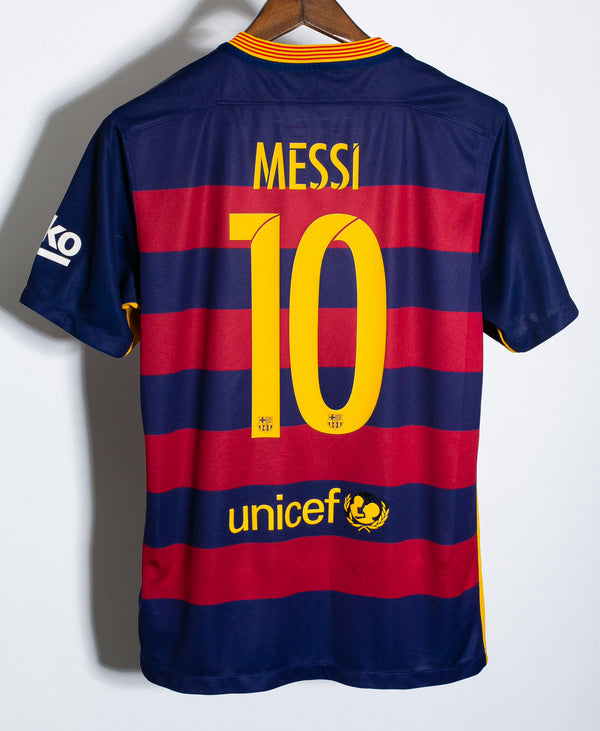 Barcelona 2015-16 Messi Home Kit (M)