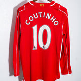Liverpool 2014-15 Coutinho Long Sleeve Home Kit (L)