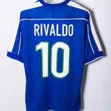 Brazil 1998 Rivaldo Away Kit (M)